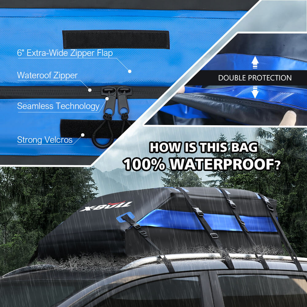 X-BULL waterproof roof top cargo bag 425L — view 7