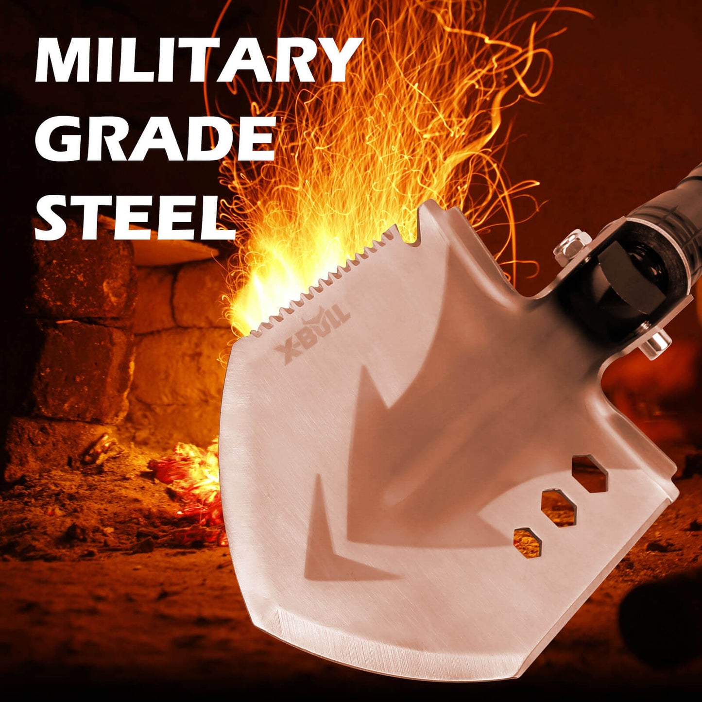 X-BULL Folding Shovel Outdoor Camping Survival — view 5