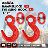 2X 6mm Hammerlock Eye Sling Hook — view 2
