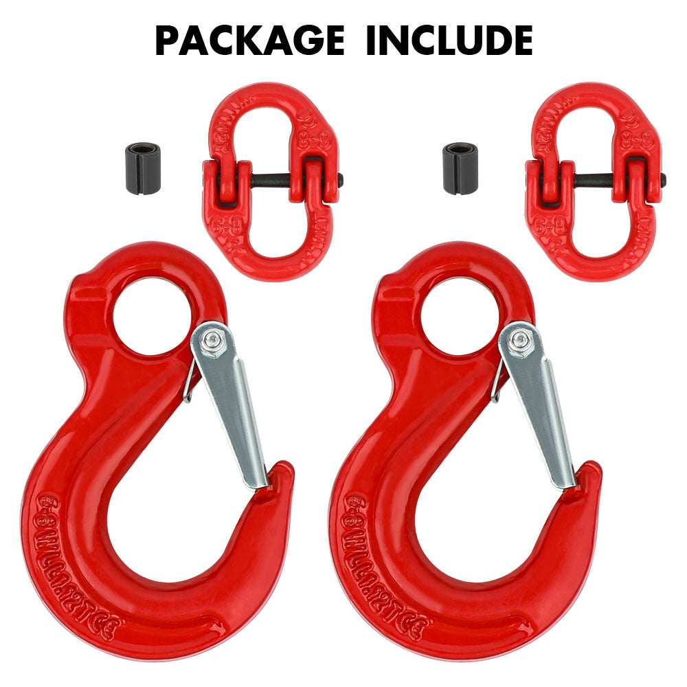 2X 6mm Hammerlock Eye Sling Hook — view 11