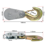 X-BULL 4Ton Snatch Block Pulley Hook — view 5