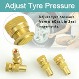 X-BULL Brass Tyre Deflator 0-60 PSI — view 5