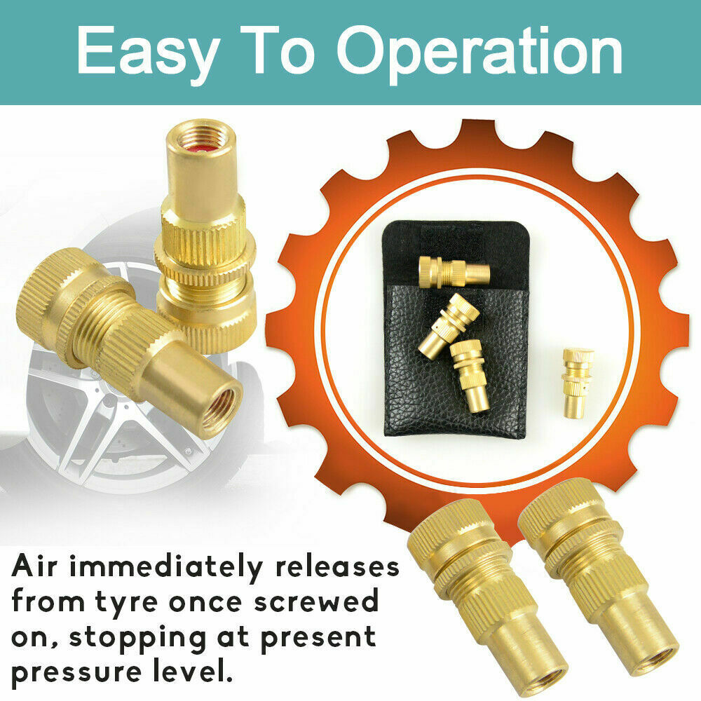 X-BULL Brass Tyre Deflator 0-60 PSI — view 8