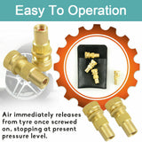 X-BULL Brass Tyre Deflator 0-60 PSI — view 8