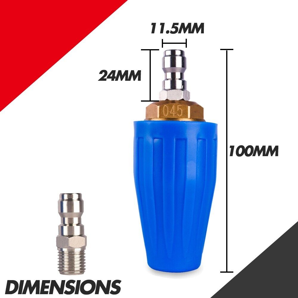 X-BULL Pressure Washer Turbo Nozzle 4000PSI — view 3
