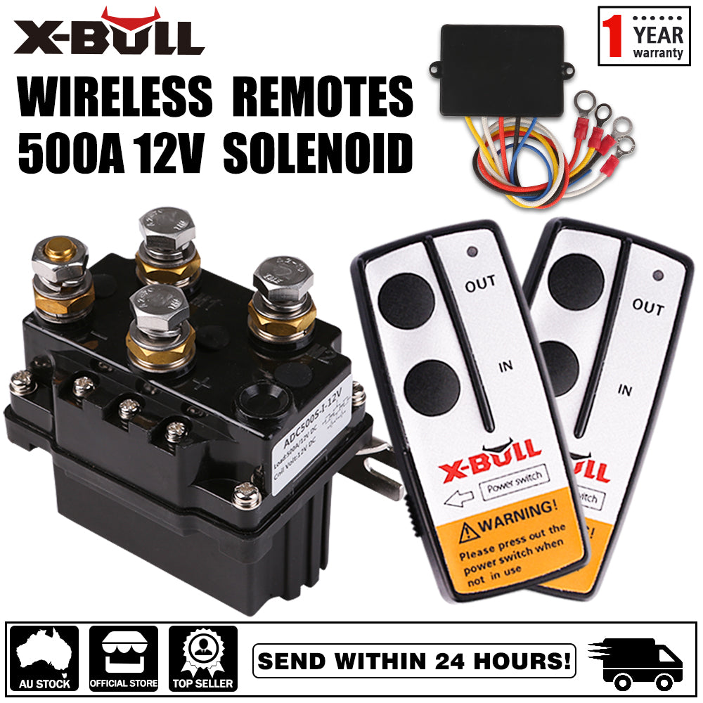 X-BULL 12V 500A Winch Solenoid Relay — view 2