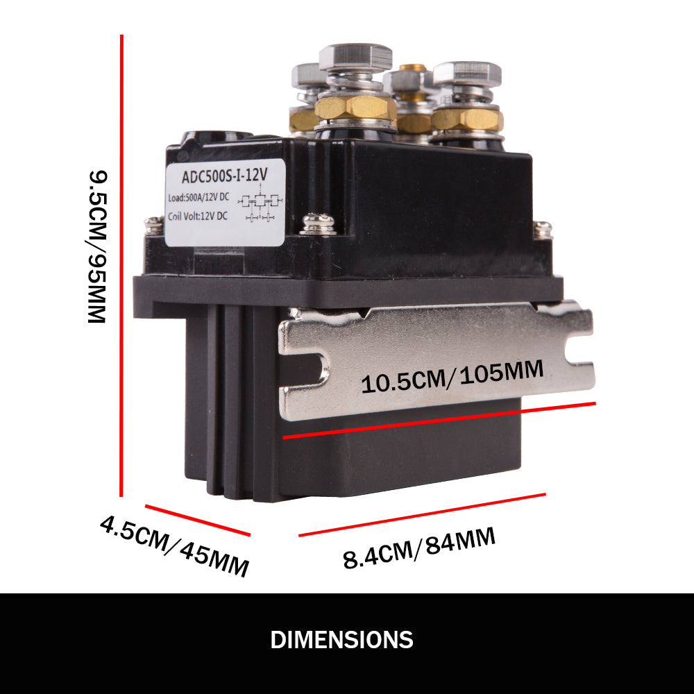 X-BULL 500A Winch Solenoid Relay Controller — view 3