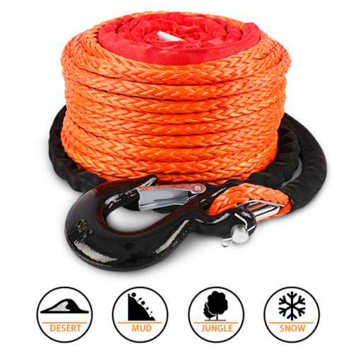 ZESUPER 9.5mm x 30m Dyneema Winch Rope — view 7