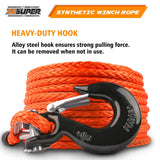 ZESUPER 9.5mm x 30m Dyneema Winch Rope — view 9