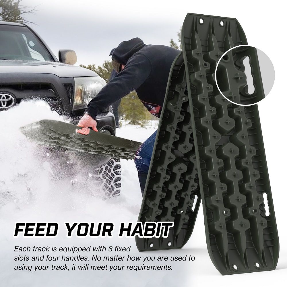 X-BULL Gen 3.0 Recovery Tracks Kit Olive — view 5