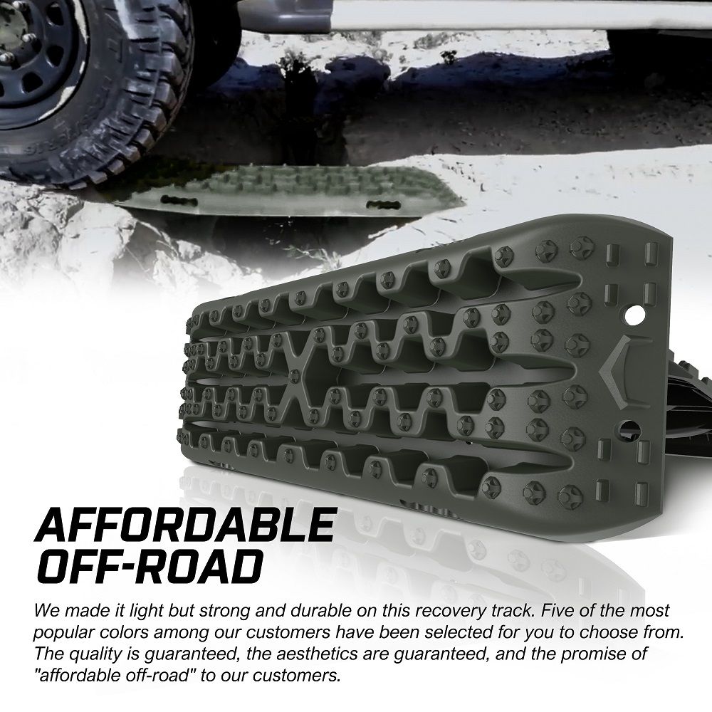 X-BULL Gen 3.0 Recovery Tracks Kit Olive — view 6