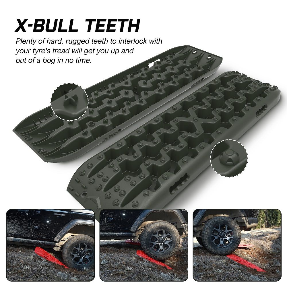 X-BULL Gen 3.0 Recovery Tracks Kit Olive — view 8