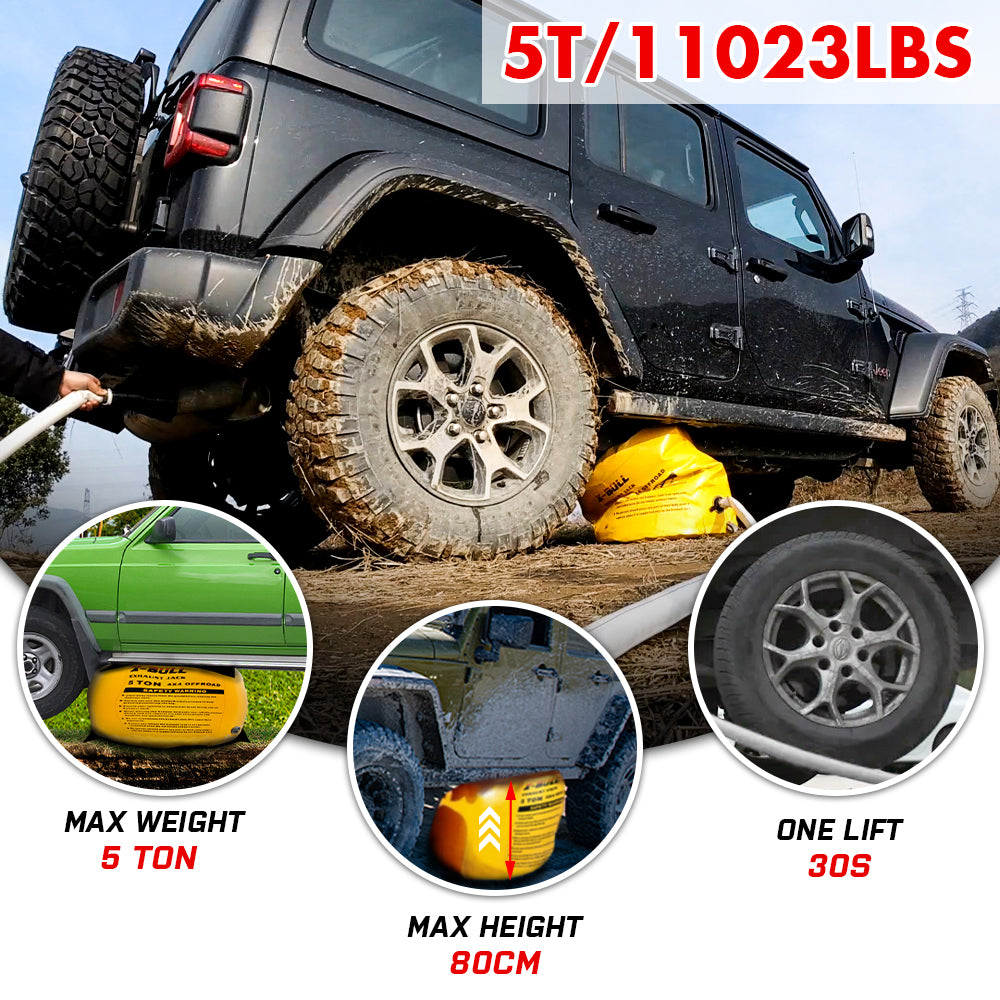 X-BULL air jack recovery kit 5T — view 3