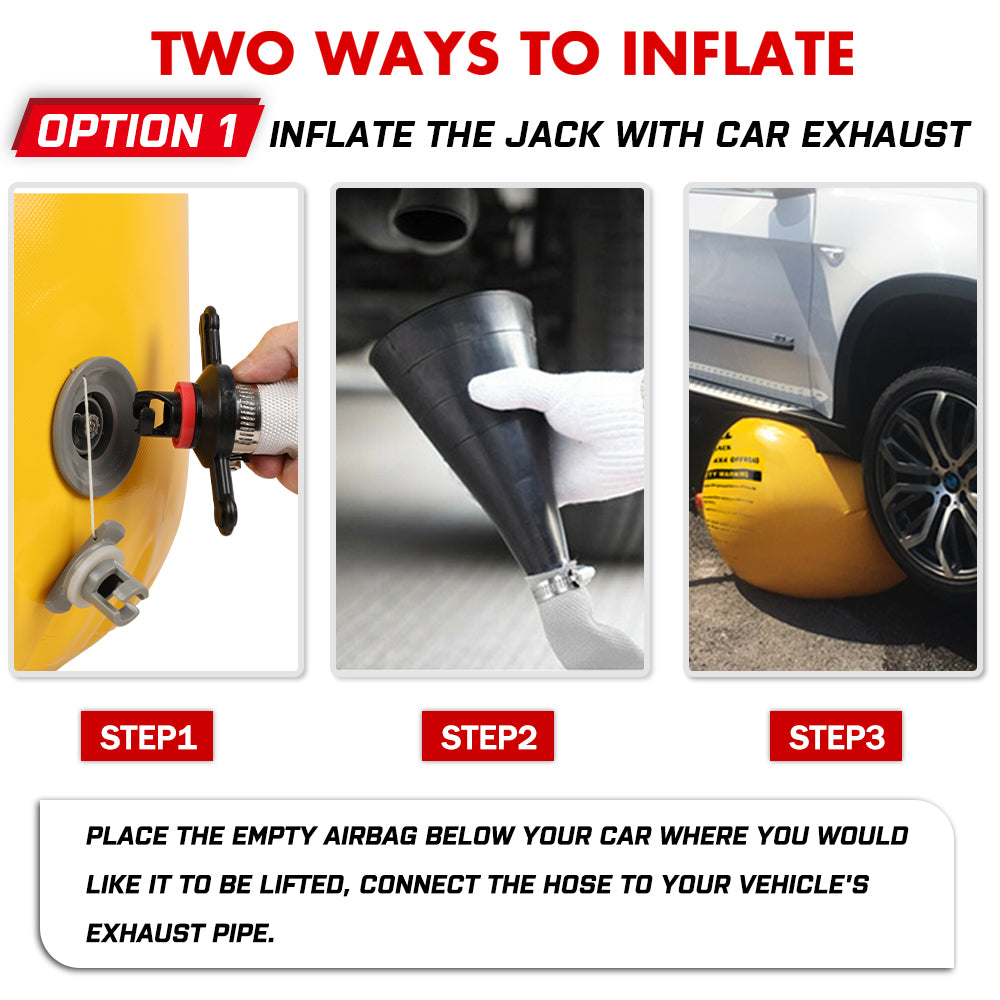X-BULL Exhaust Jack Air Bag Jack — view 10