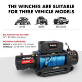 X-BULL 12000LBS Electric Winch 12V 4x4 — view 5