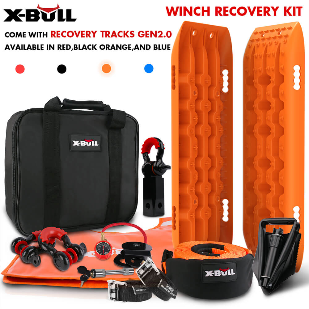 X-BULL Winch Recovery Kit Snatch Strap — view 2