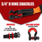 X-BULL 4WD Recovery Kit Snatch Strap — view 8