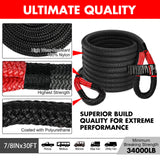 X-BULL Snatch Strap Soft Shackles Kinetic — view 4