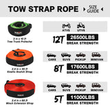 X-BULL 4WD Winch Recovery Kit 12Pcs — view 4