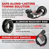 X-BULL 4WD Winch Recovery Kit 12Pcs — view 8