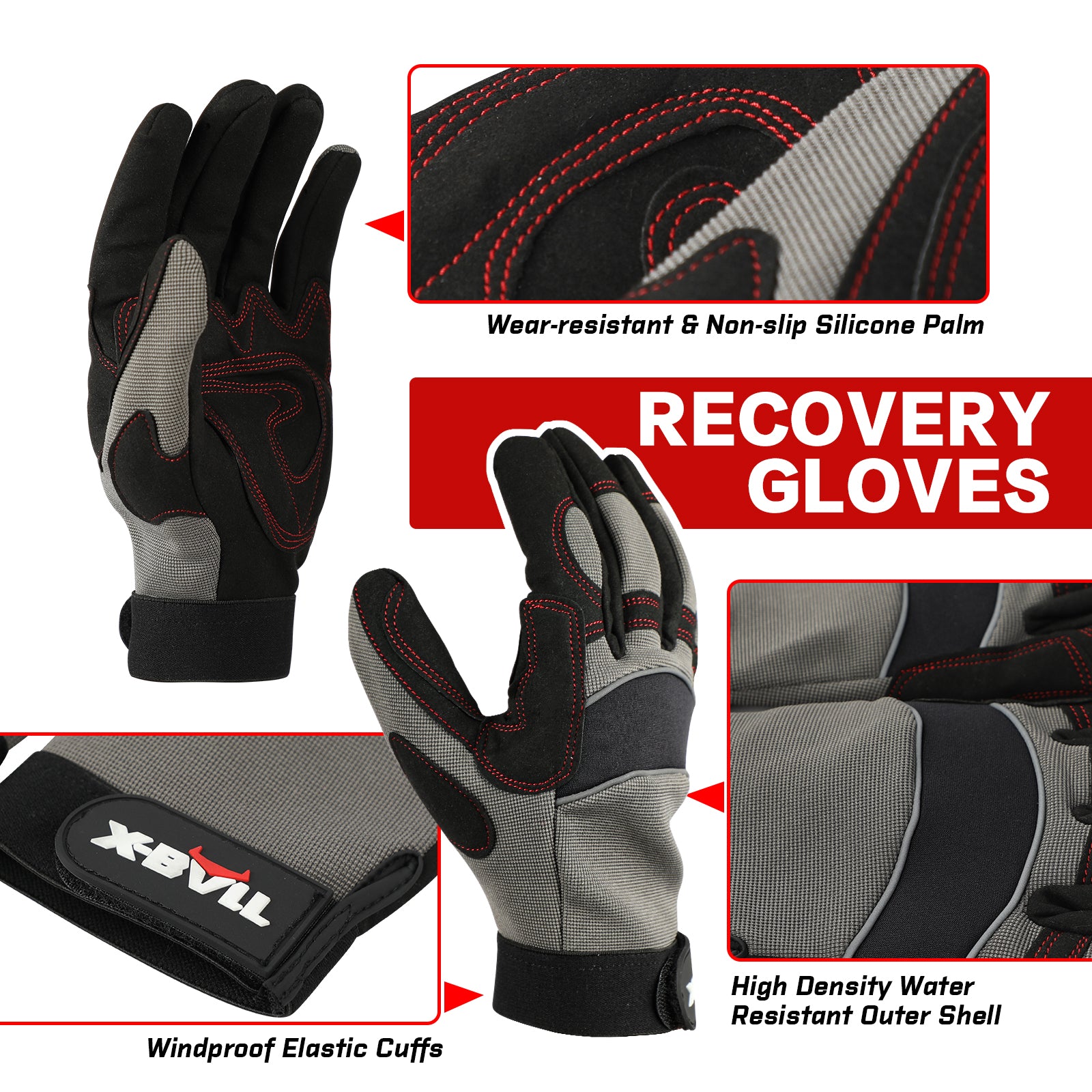X-BULL 4WD Winch Recovery Kit 12Pcs — view 13