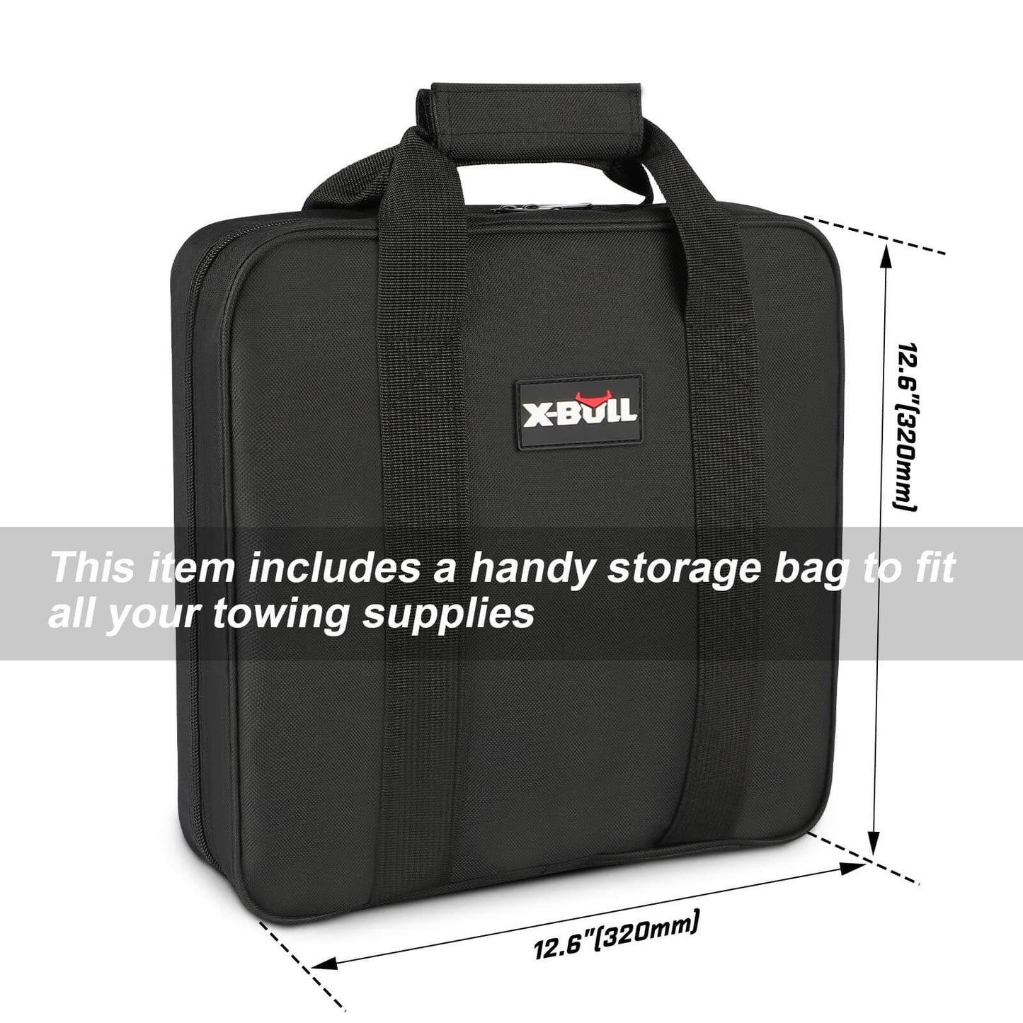 X-BULL 4WD Recovery Kit Snatch Strap — view 3