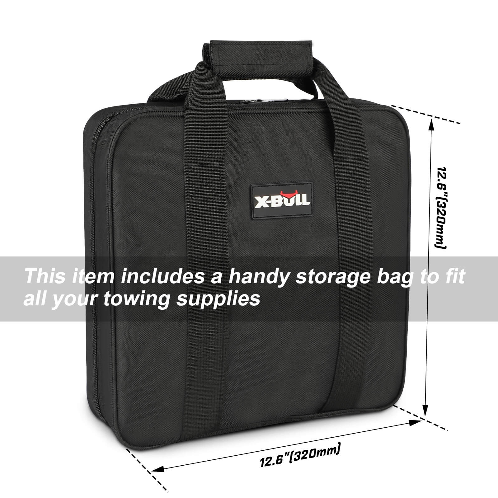 X-BULL 4WD Recovery Kit Snatch Strap — view 3