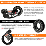 X-BULL 4WD Recovery Kit Snatch Strap — view 5