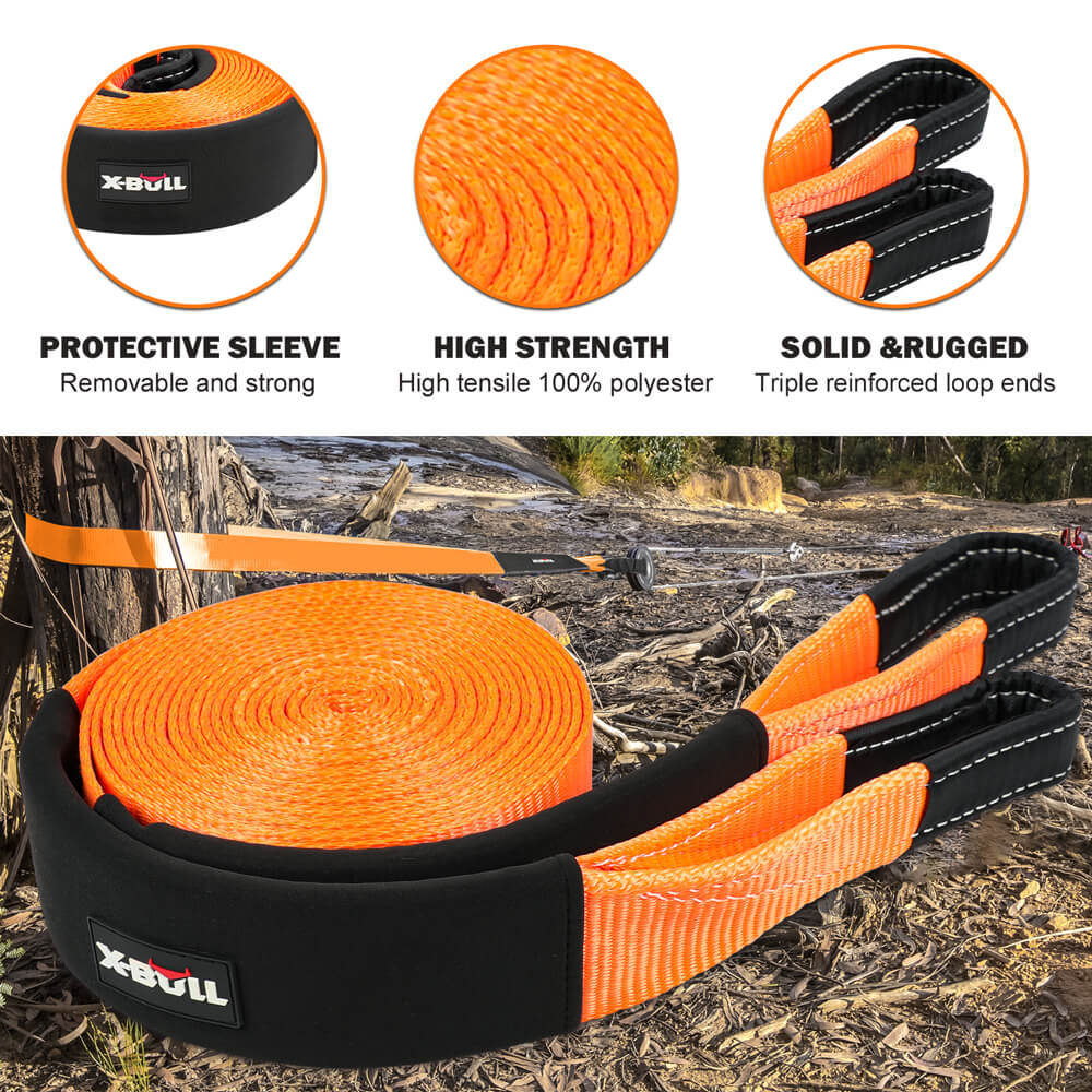 X-BULL 4WD Recovery Kit Snatch Strap — view 8