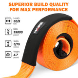 X-BULL 4WD Recovery Kit Snatch Strap — view 9