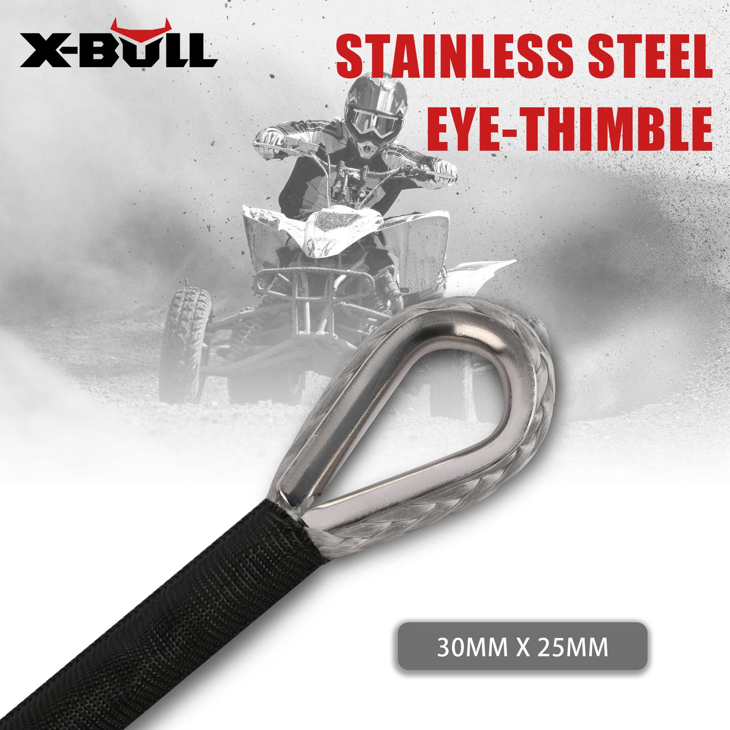 X-BULL Synthetic Dyneem Rope 5.5MM — view 5