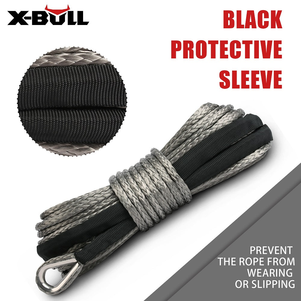 X-BULL 5.5mm x 13m Synthetic Winch Rope — view 5