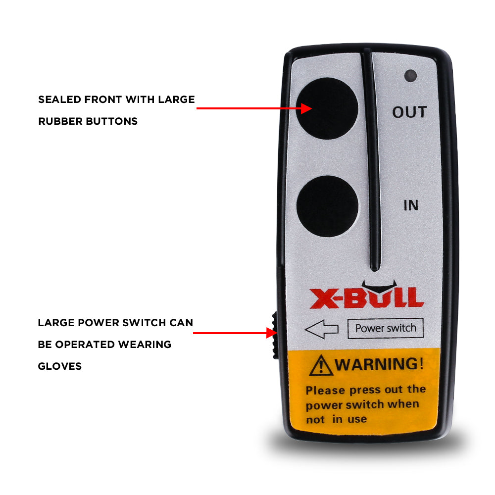 X-BULL 12V Wireless Winch Remote Control — view 5