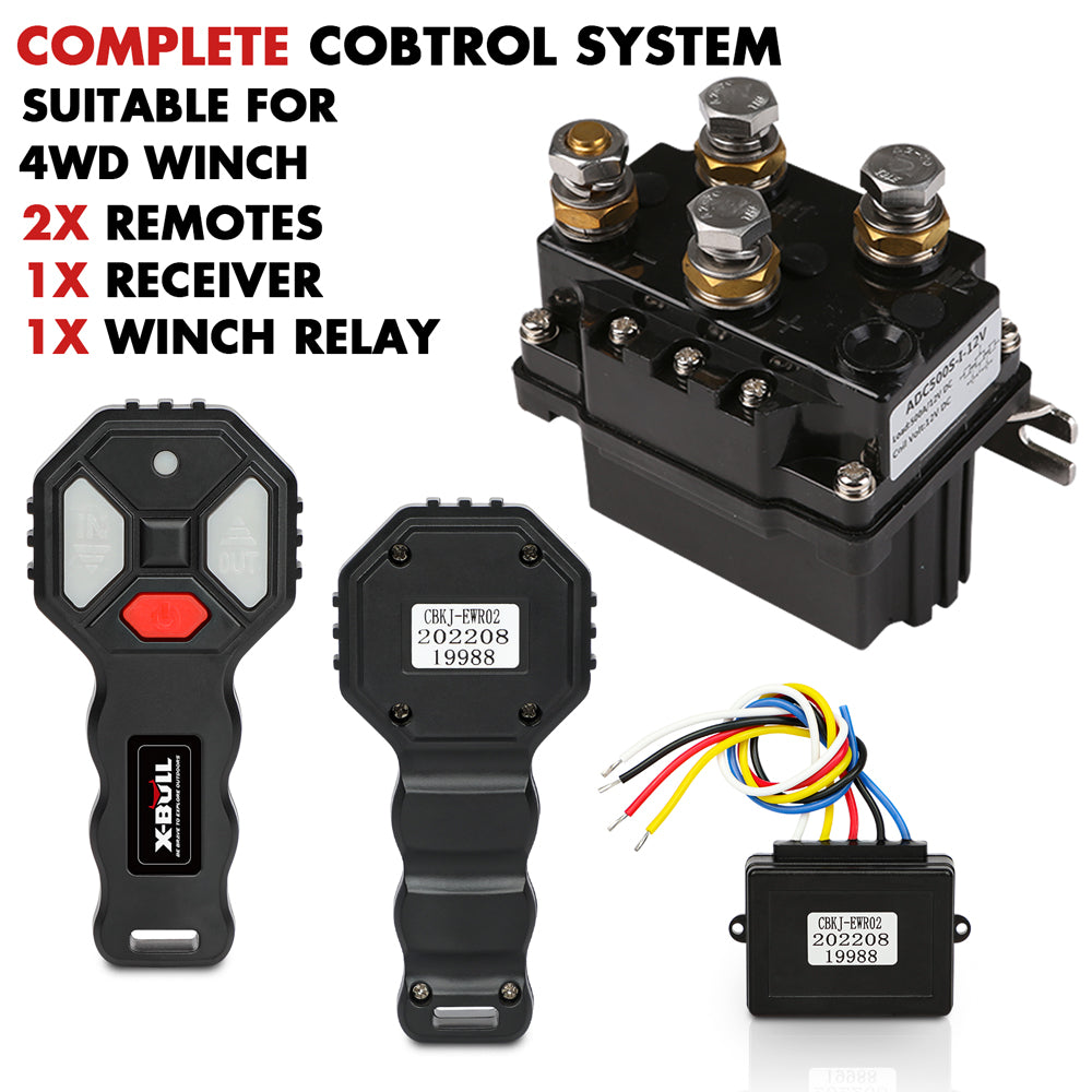 X-BULL Winch Solenoid Relay Wiring Controller — view 3