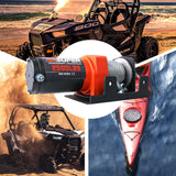 ZESUPER 12V electric winch 2500LBS — view 7