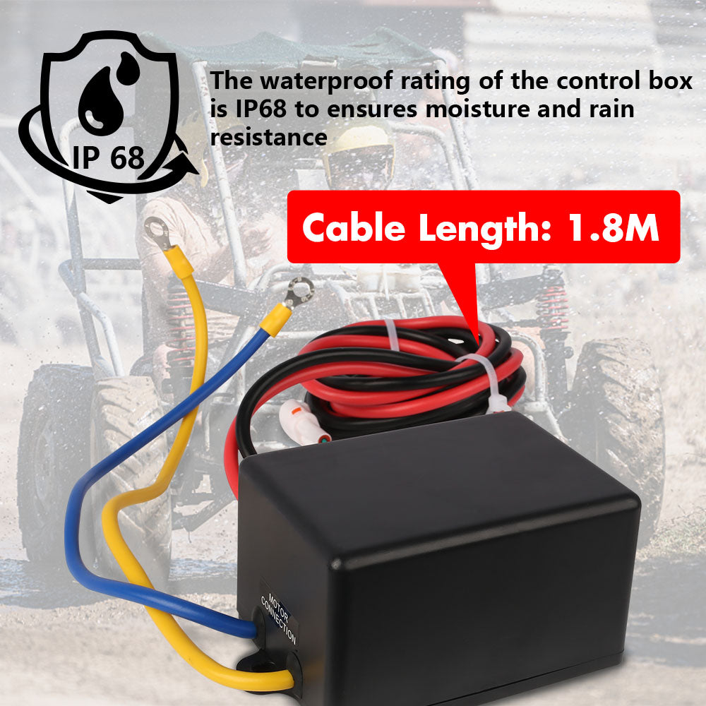 ZESUPER 12V electric winch 4500LBS — view 10