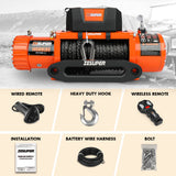 ZESUPER 12V Electric Winch 14500lbs — view 3