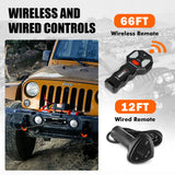 ZESUPER 12V Electric Winch 14500lbs — view 8