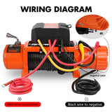 ZESUPER 12V Electric Winch 14500lbs — view 10
