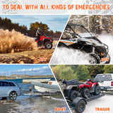 ZESUPER 12V Electric Winch 4500lb — view 8