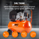 UNIMAC 24L 2.0HP Air Compressor Direct — view 7