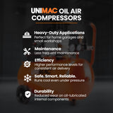 UNIMAC 24L 2.0HP Air Compressor Direct — view 8