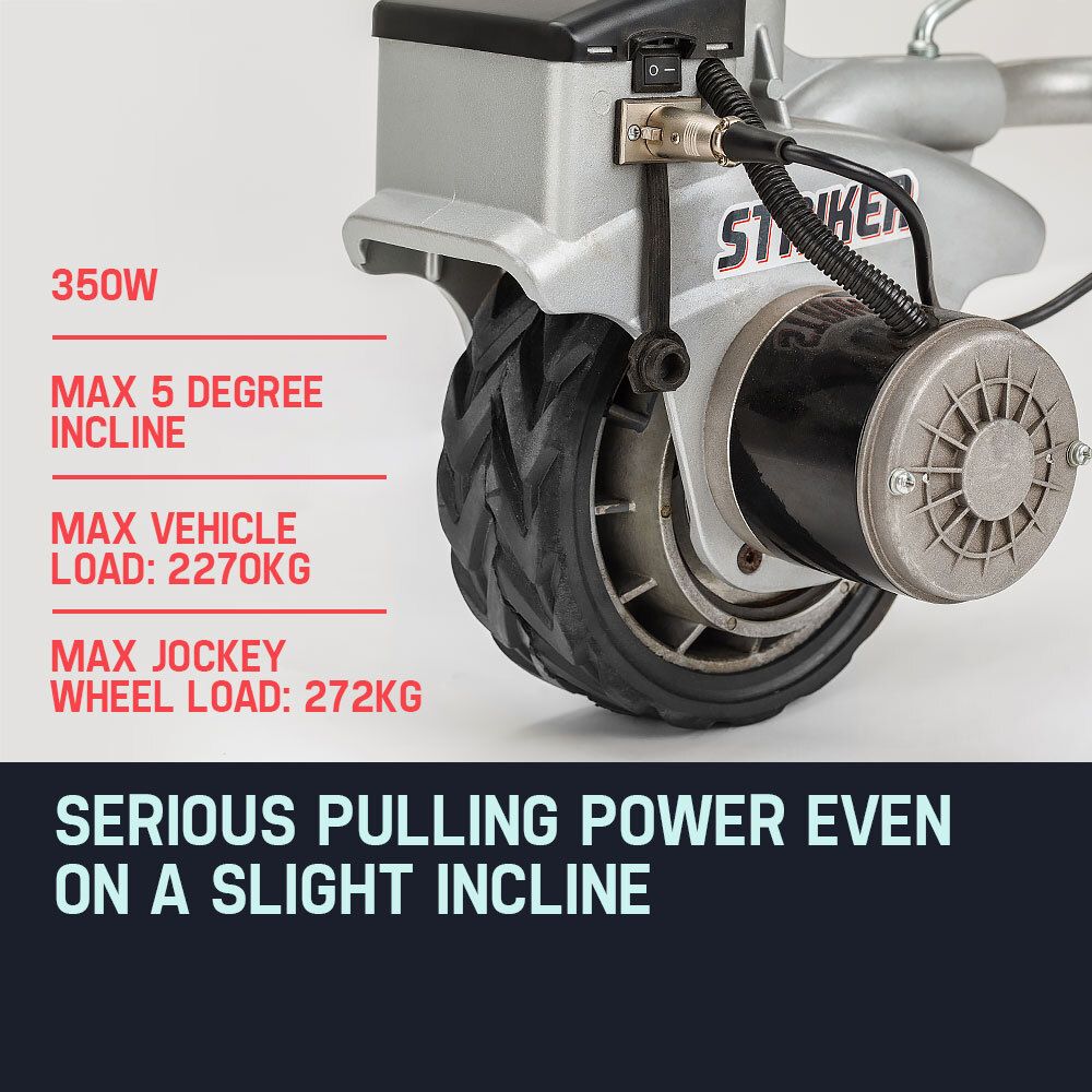 T-REX 12V 350W Motorised Jockey Wheel — view 3