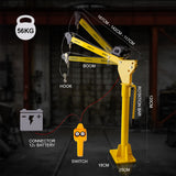 T-REX 12V 800kg Swivel Lifting Crane — view 3