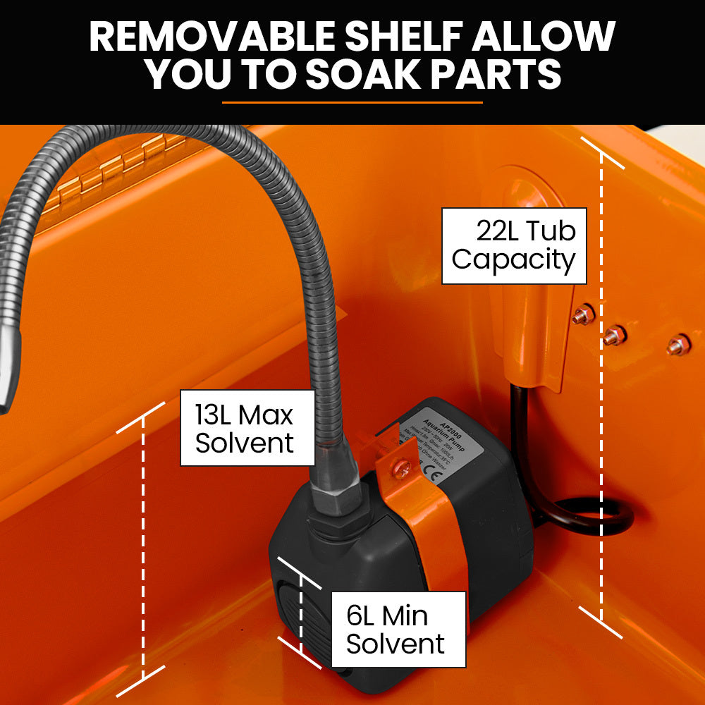 Unimac 22L Auto Parts Washer — view 9