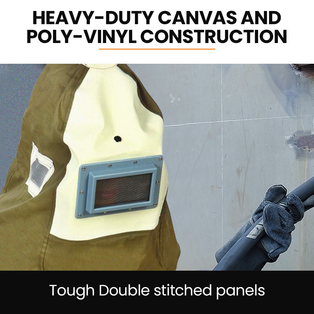 Unimac Sandblasting Safety Hood Built-in Hard — view 4