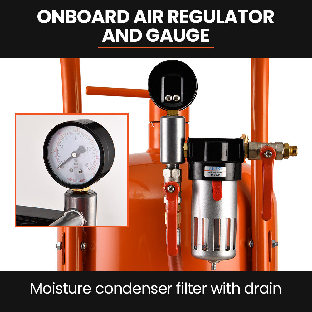 UNIMAC 38L Sandblasting Tank, Pressurised — view 5
