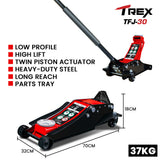 T-REX 3000KG Hydraulic Trolley Floor Jack — view 3