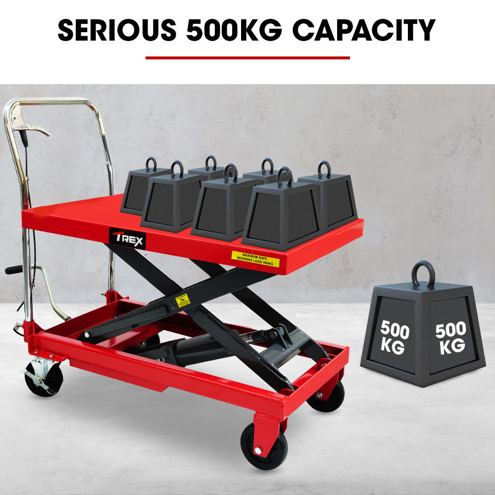 T-REX 500KG Hydraulic Scissor Lift Platform — view 6