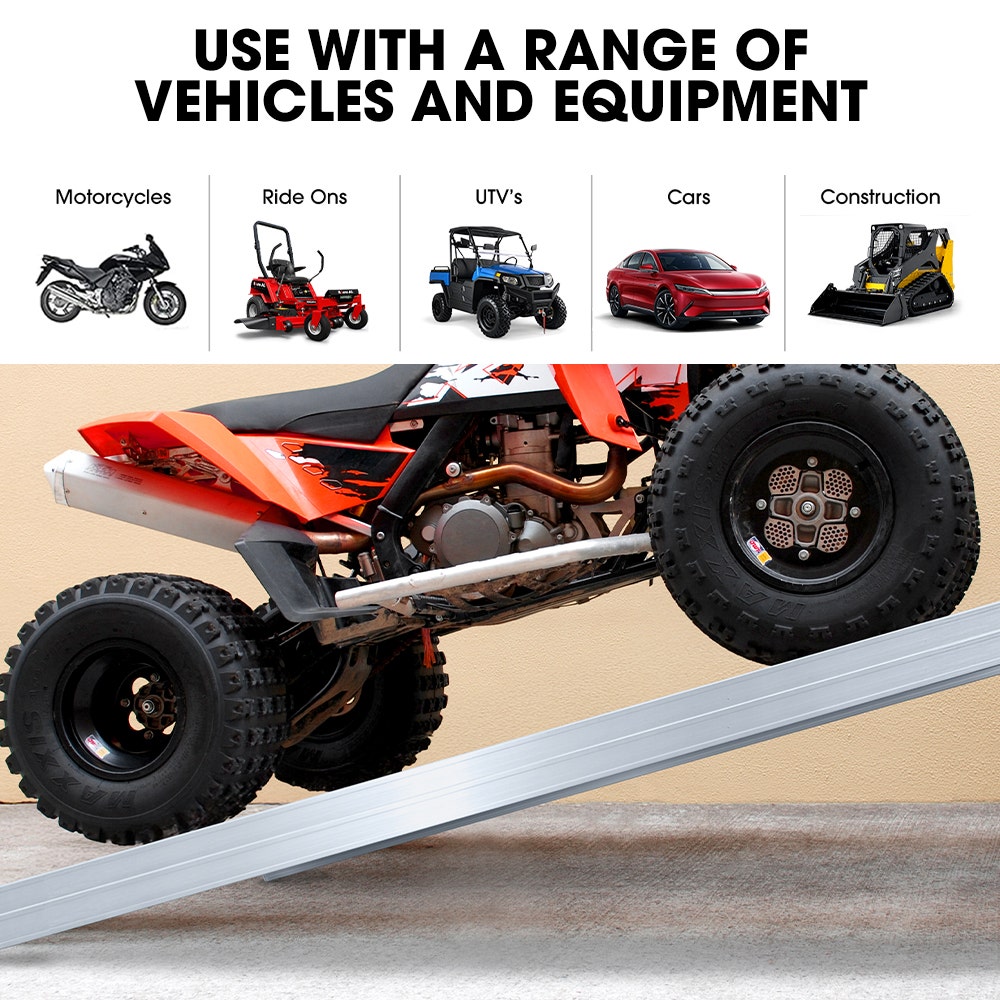 Bullet 2.3m aluminium loading ramps 4000kg — view 4